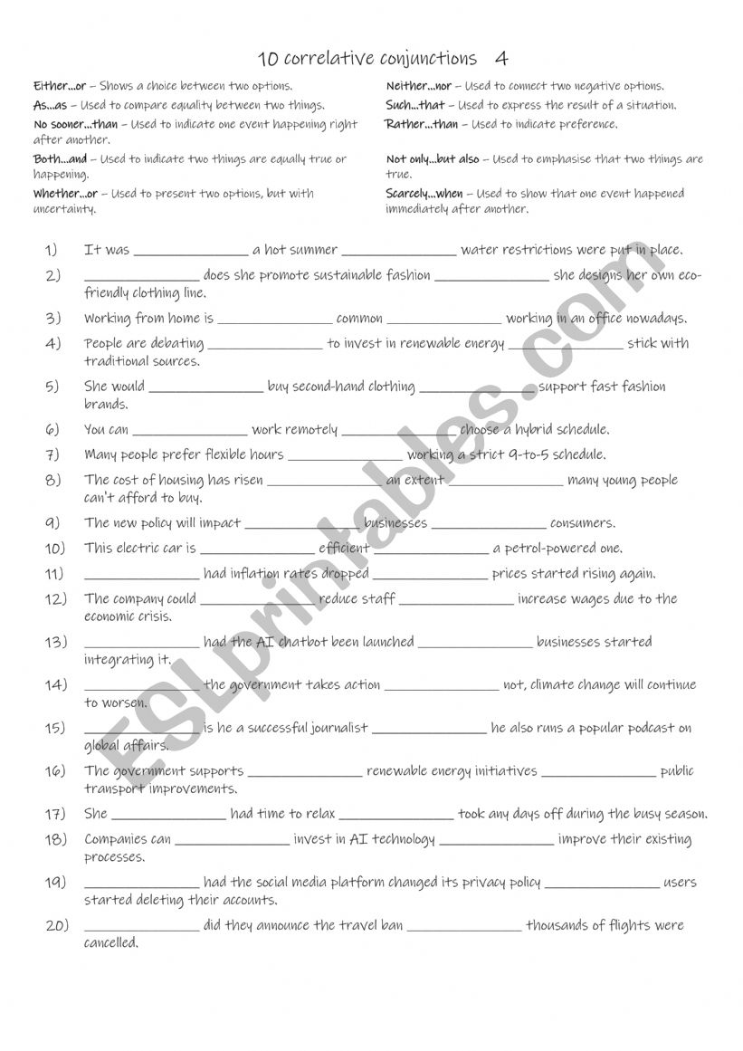B1-B2 10 correlative conjunctions 4