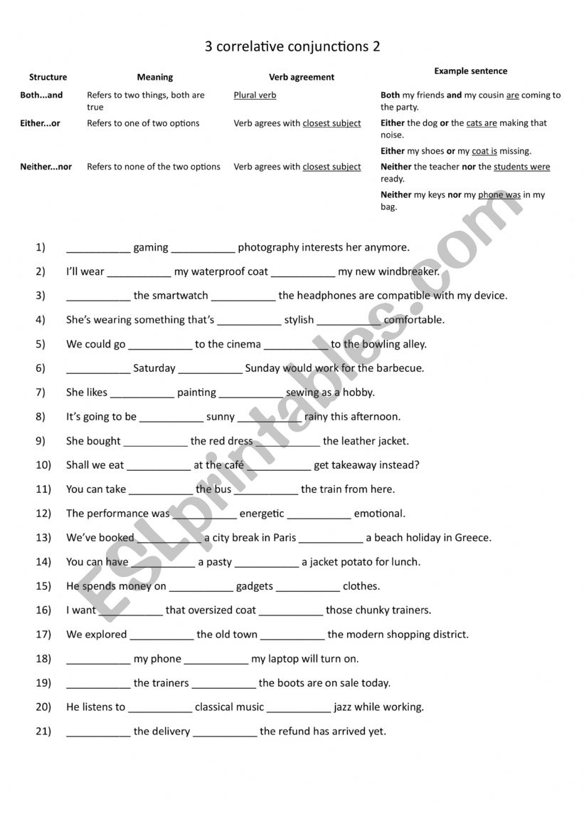 A1+-A2+ 3 correlative conjunctions 2