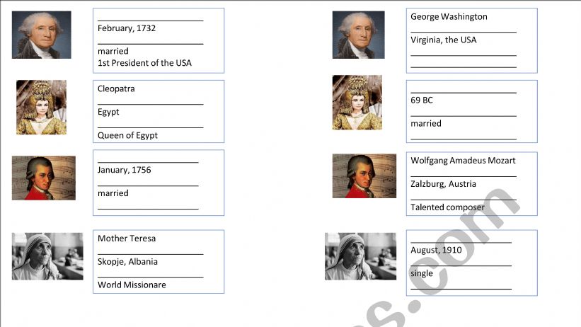 was were speaking worksheet