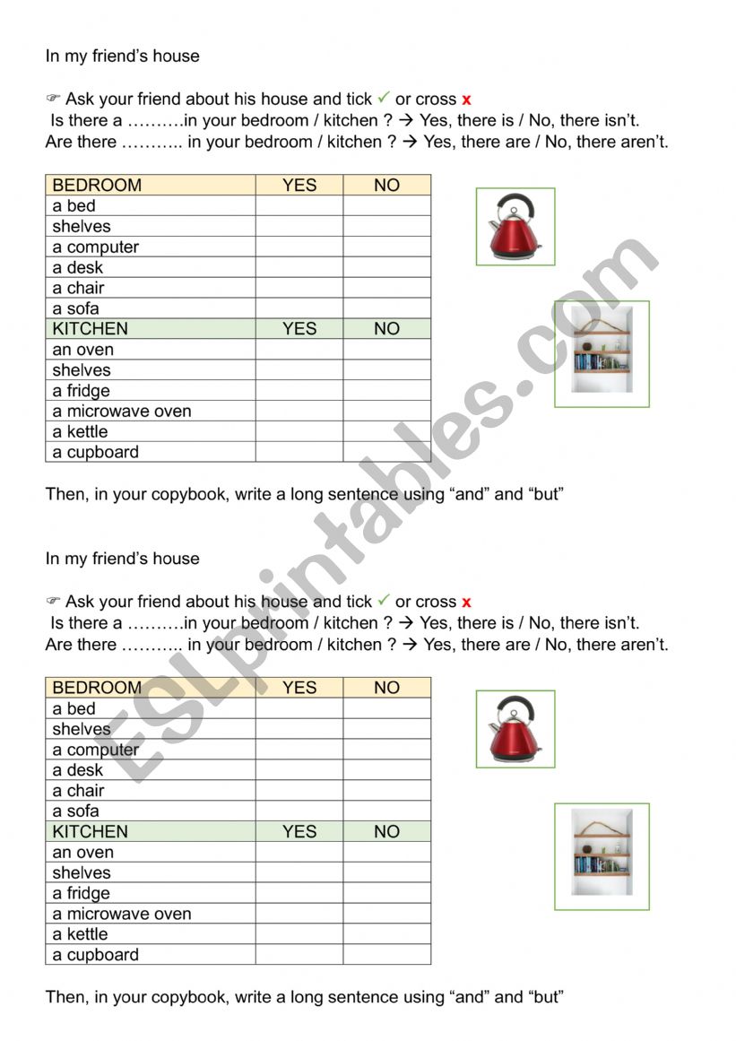 there is / there are worksheet