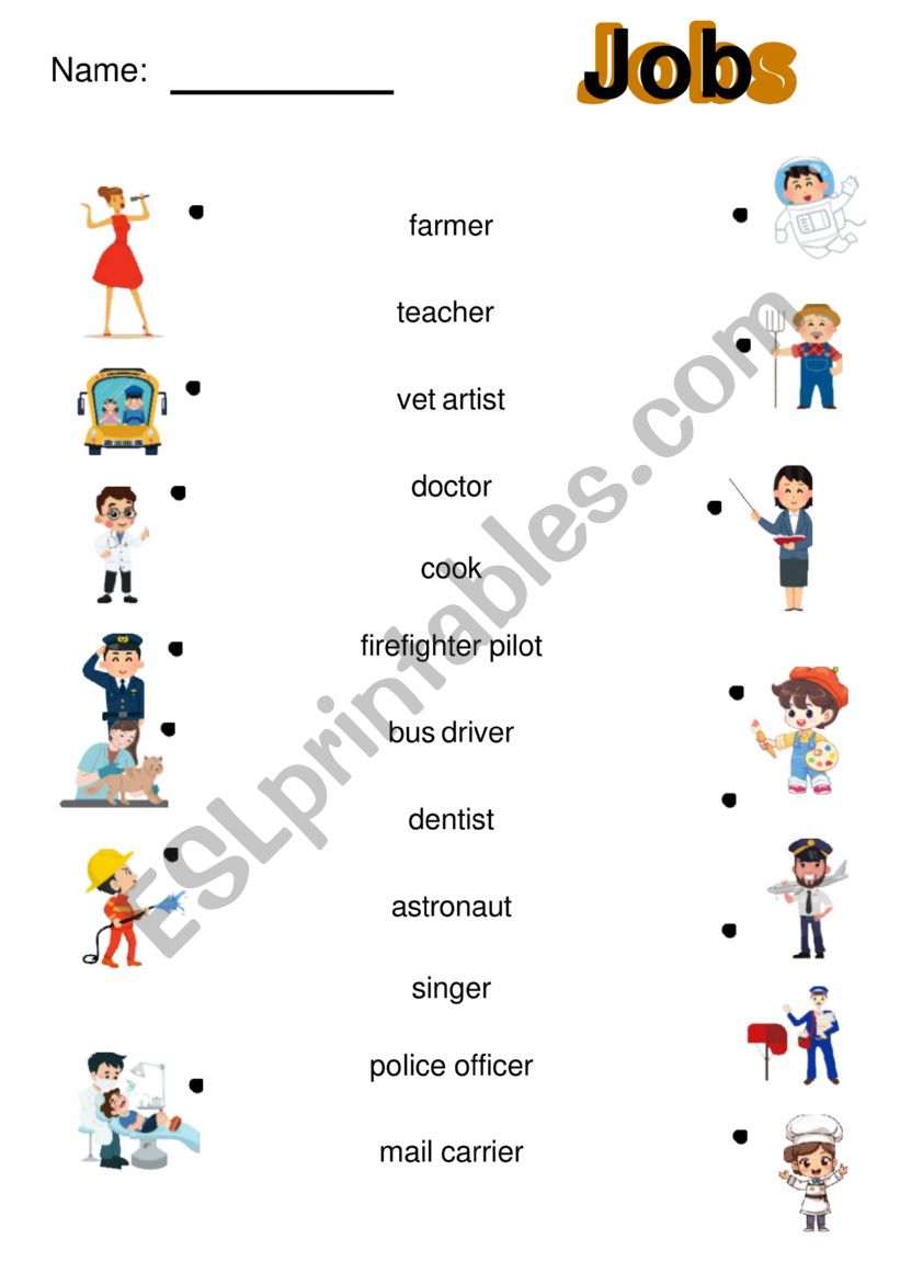 Match the words with the pictures