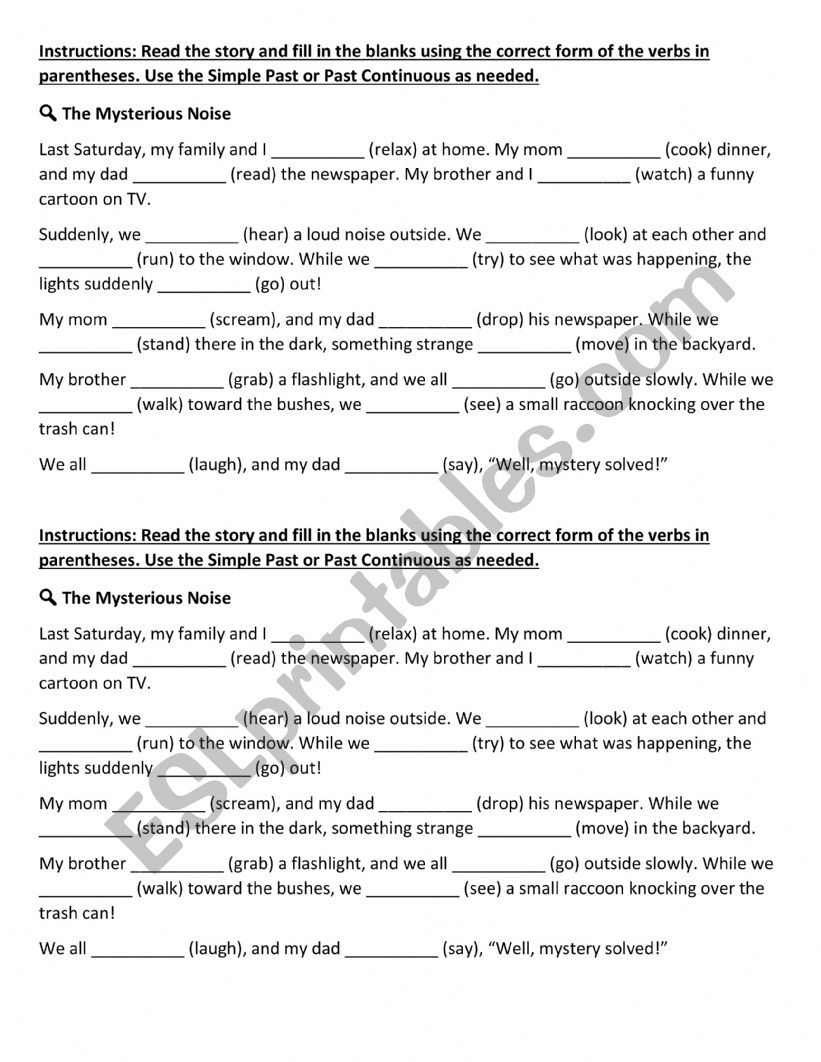 future will worksheet