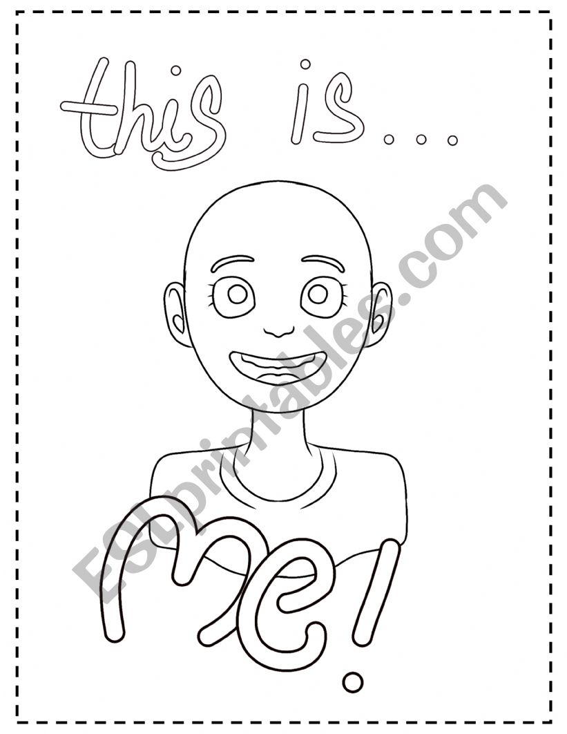 Head to Shoulders Write and Draw yourself 