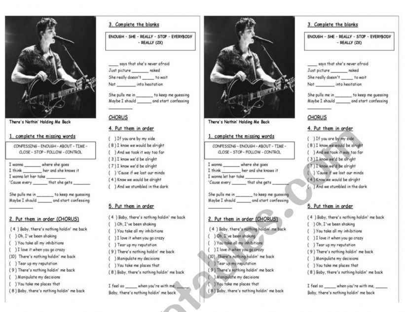 Shawn Mendez - There�s nothing holding me back