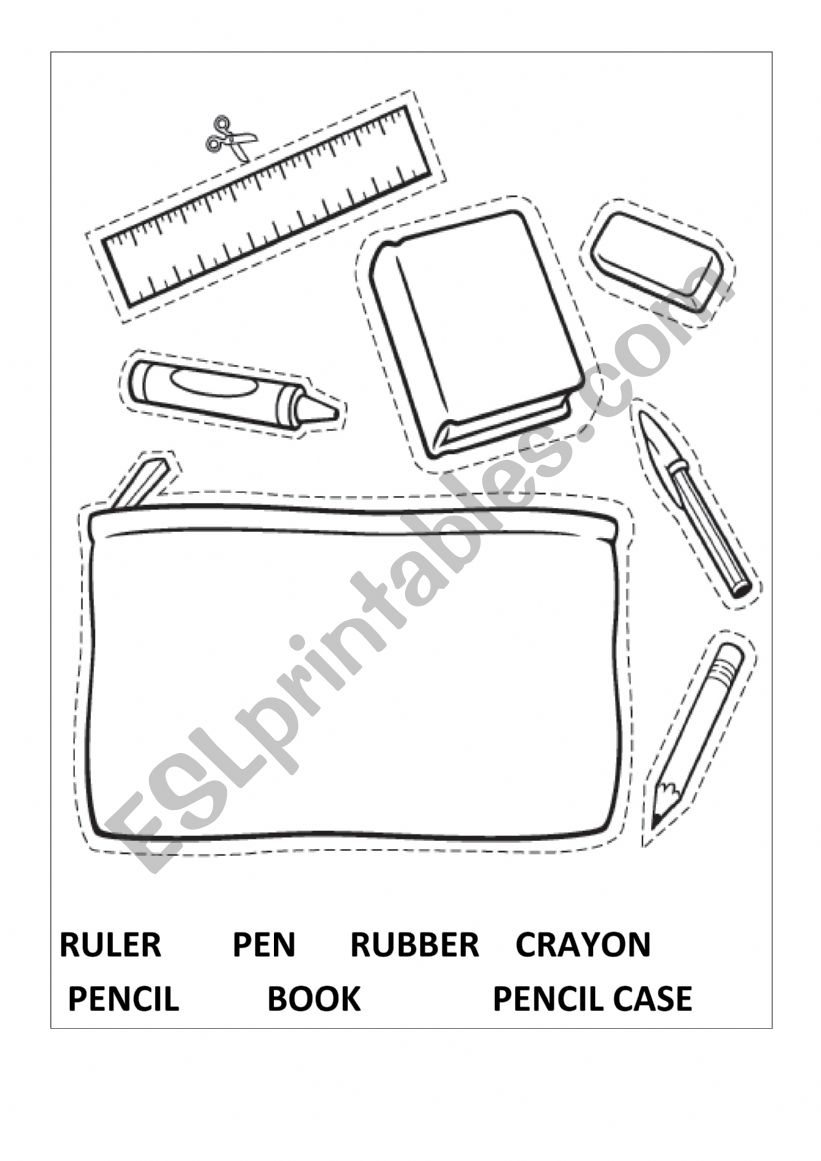 school object-toys-family members