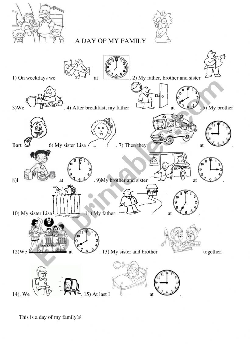 Spot Differences worksheet