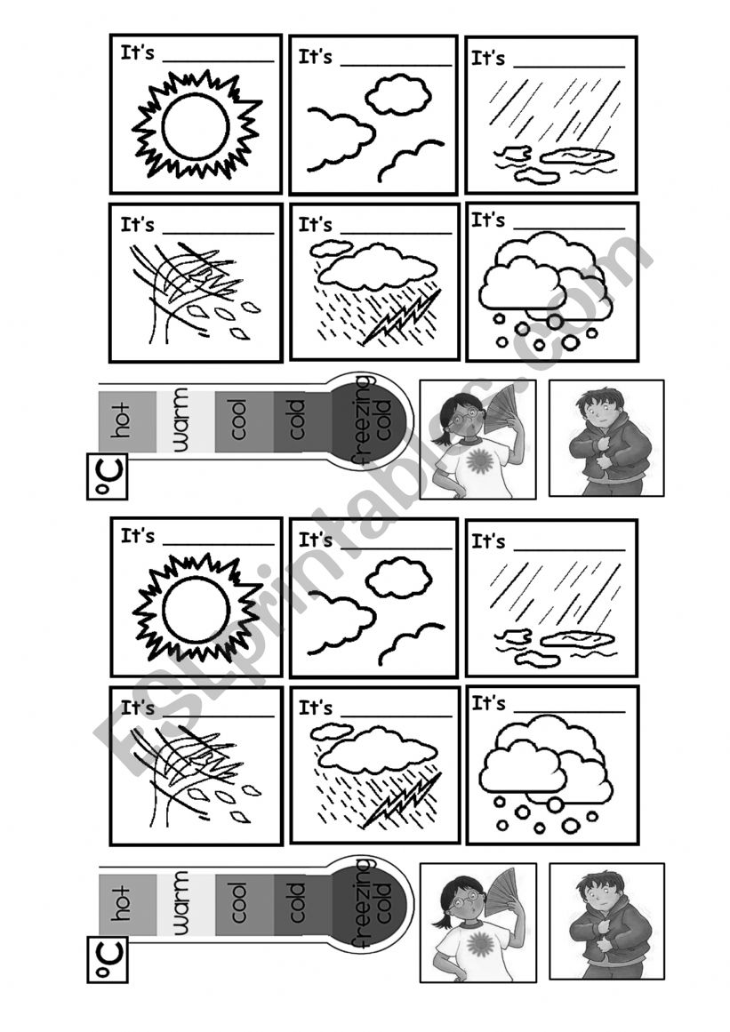 Weather worksheet