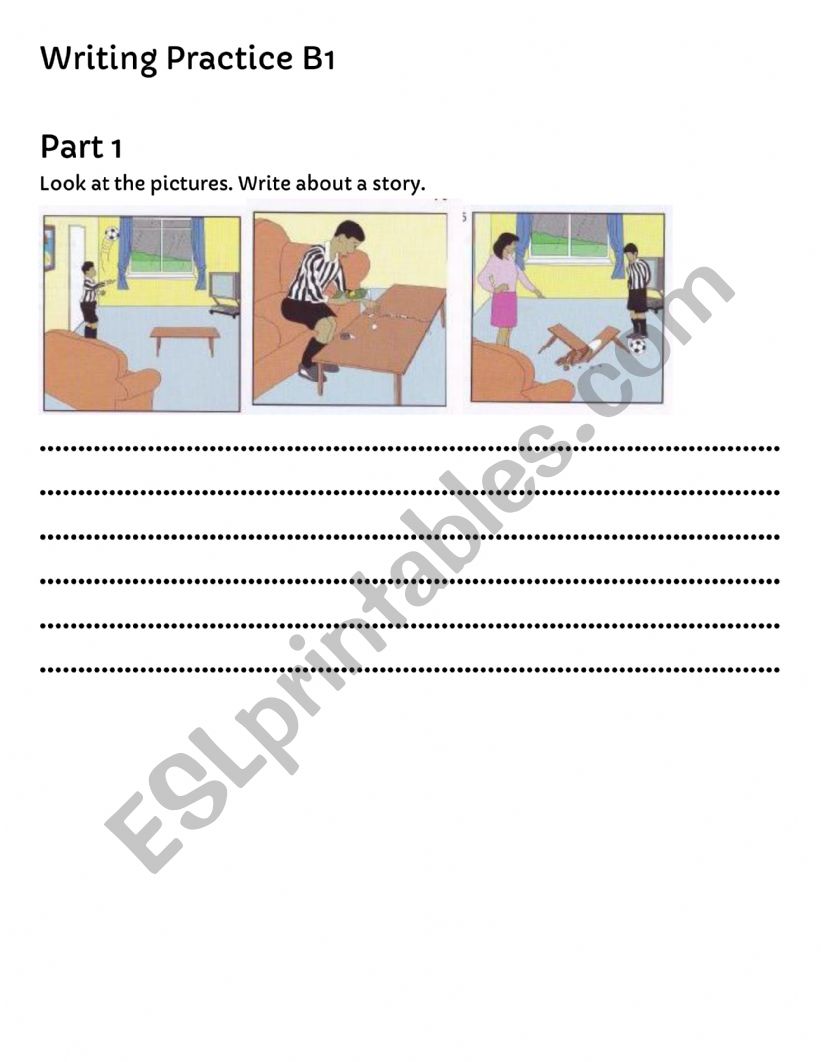 Writing Practice worksheet