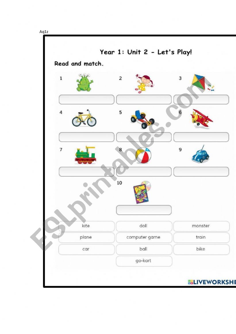 let�s play worksheet