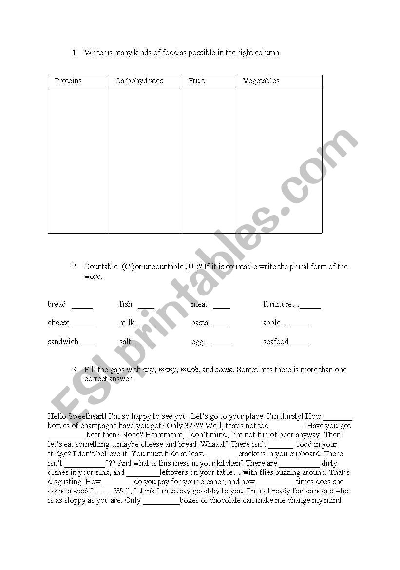 Inside Out, Lesson 6 worksheet