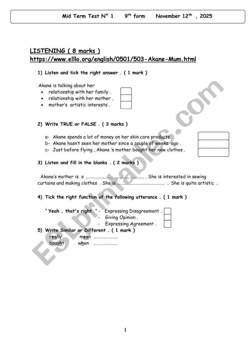 listening , family relationships