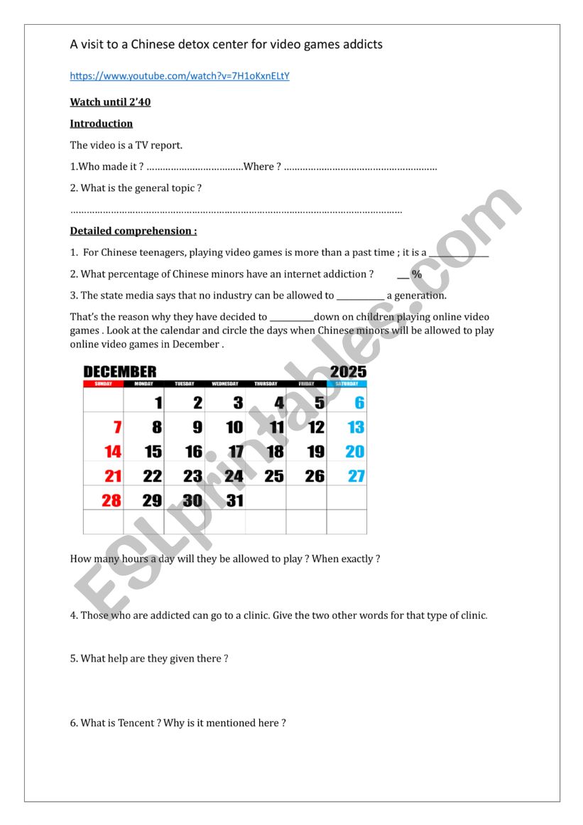 A visit to a Chinese detox center for video game addicts