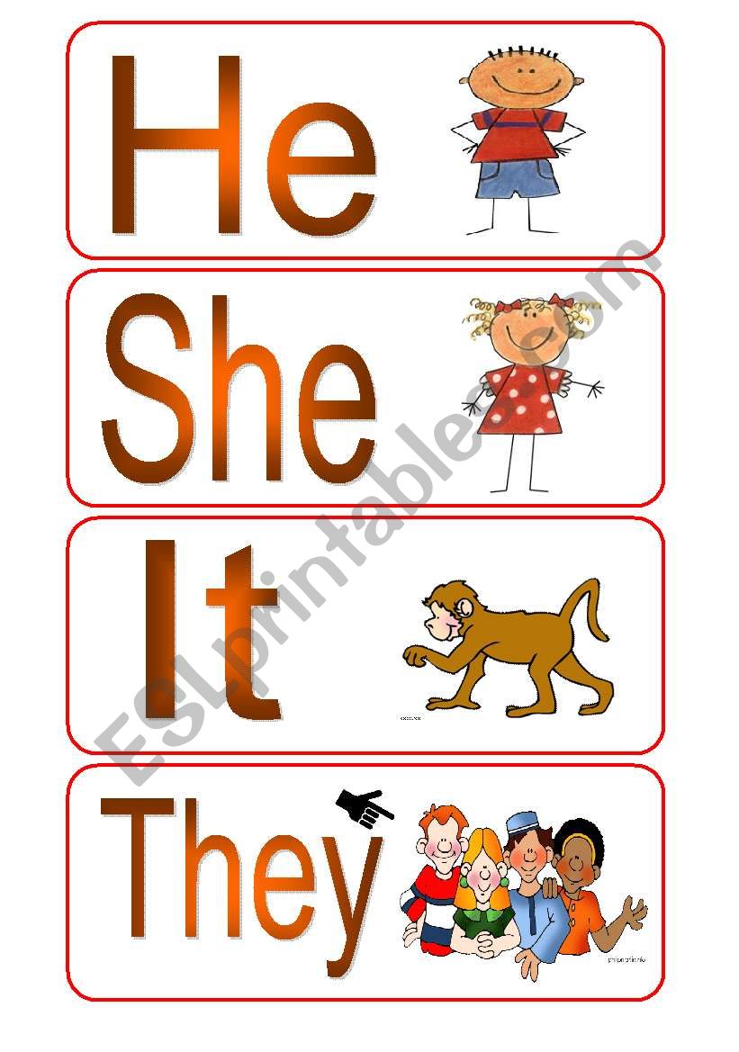 Pronouns  worksheet