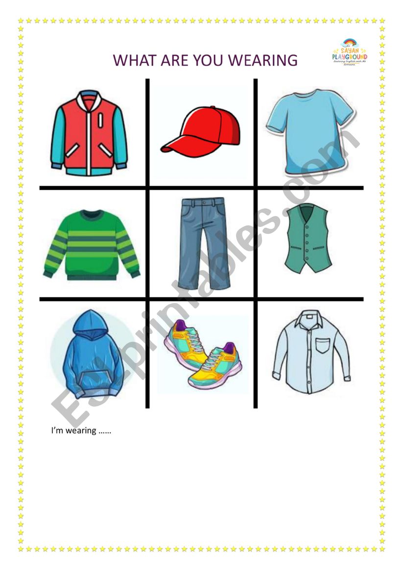 tic tactoe worksheet