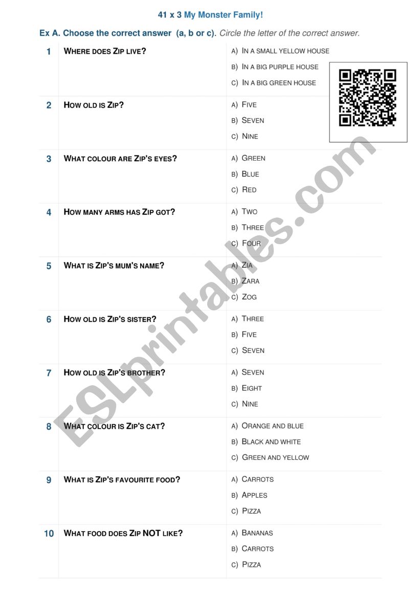 Listening - BODY worksheet