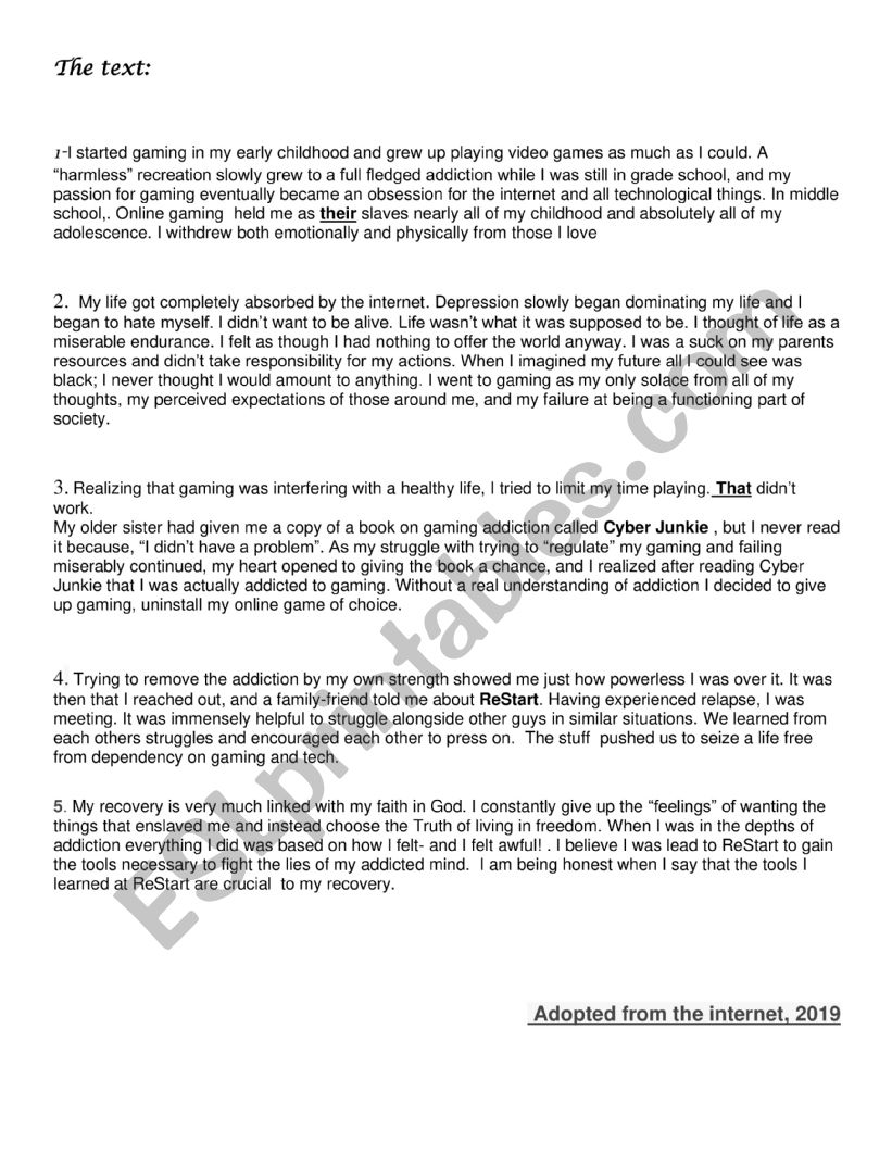 BAC TECH SYNTHESE worksheet