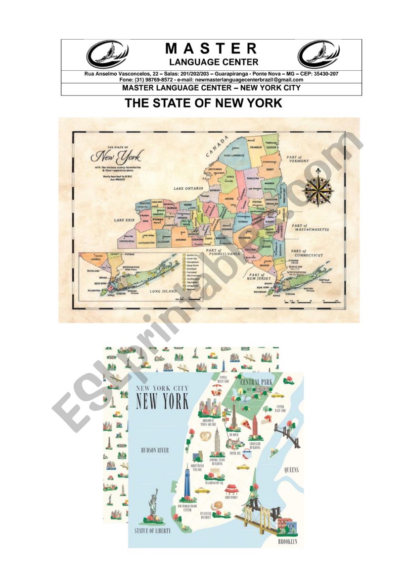 New York City worksheet
