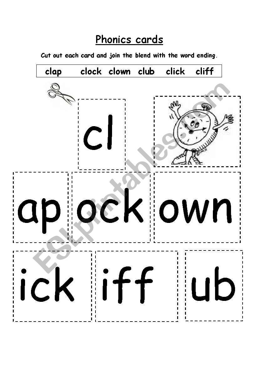 cl blends worksheet