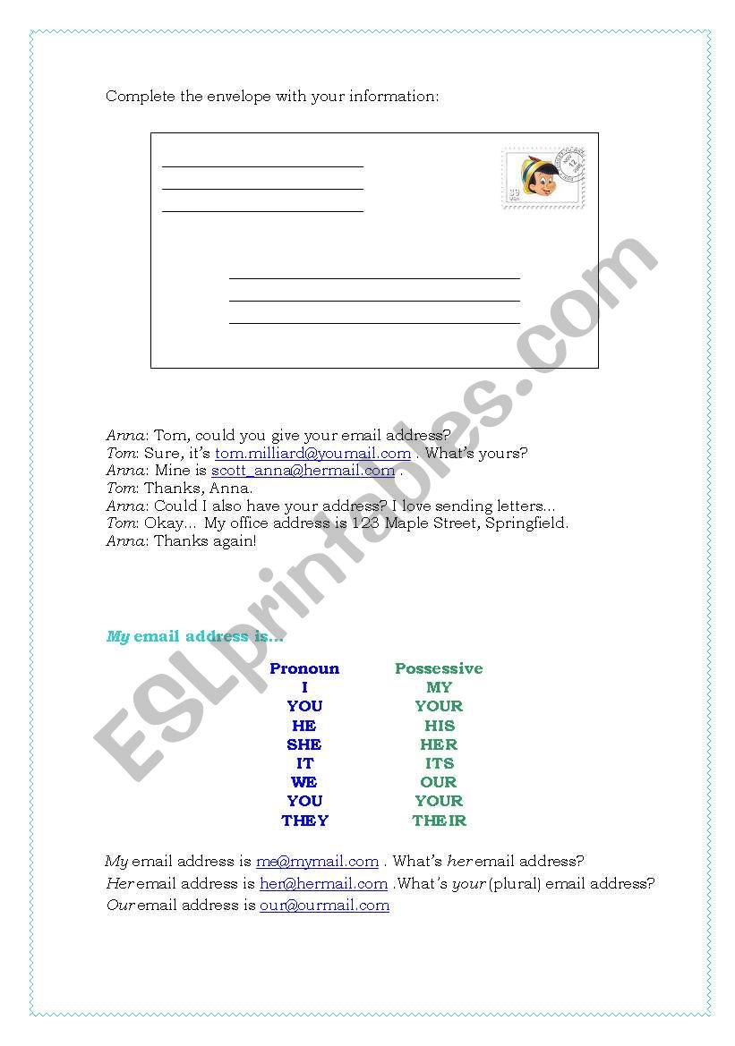 Unit 2 Part 2 worksheet