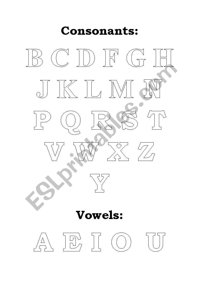 the alphabet to colour worksheet