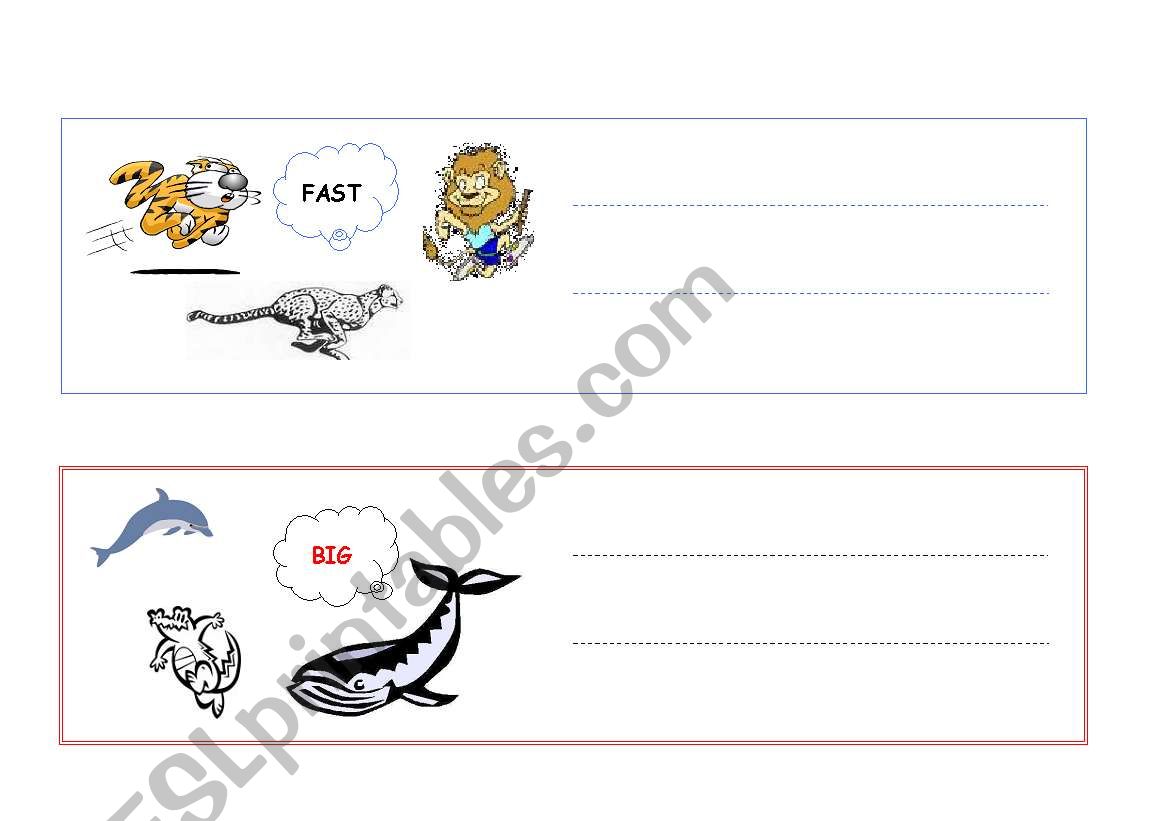 Comparative and Superlative Adjectives