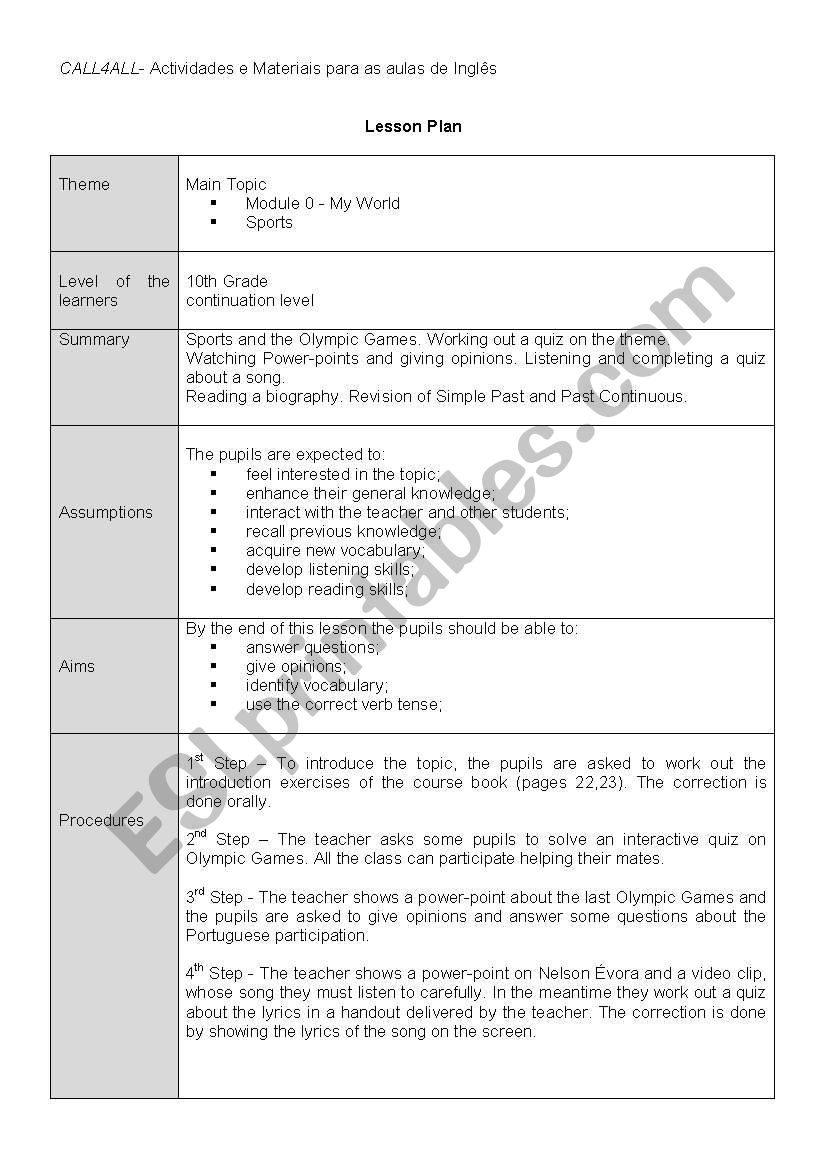 Lesson Plan on Nelson vora worksheet