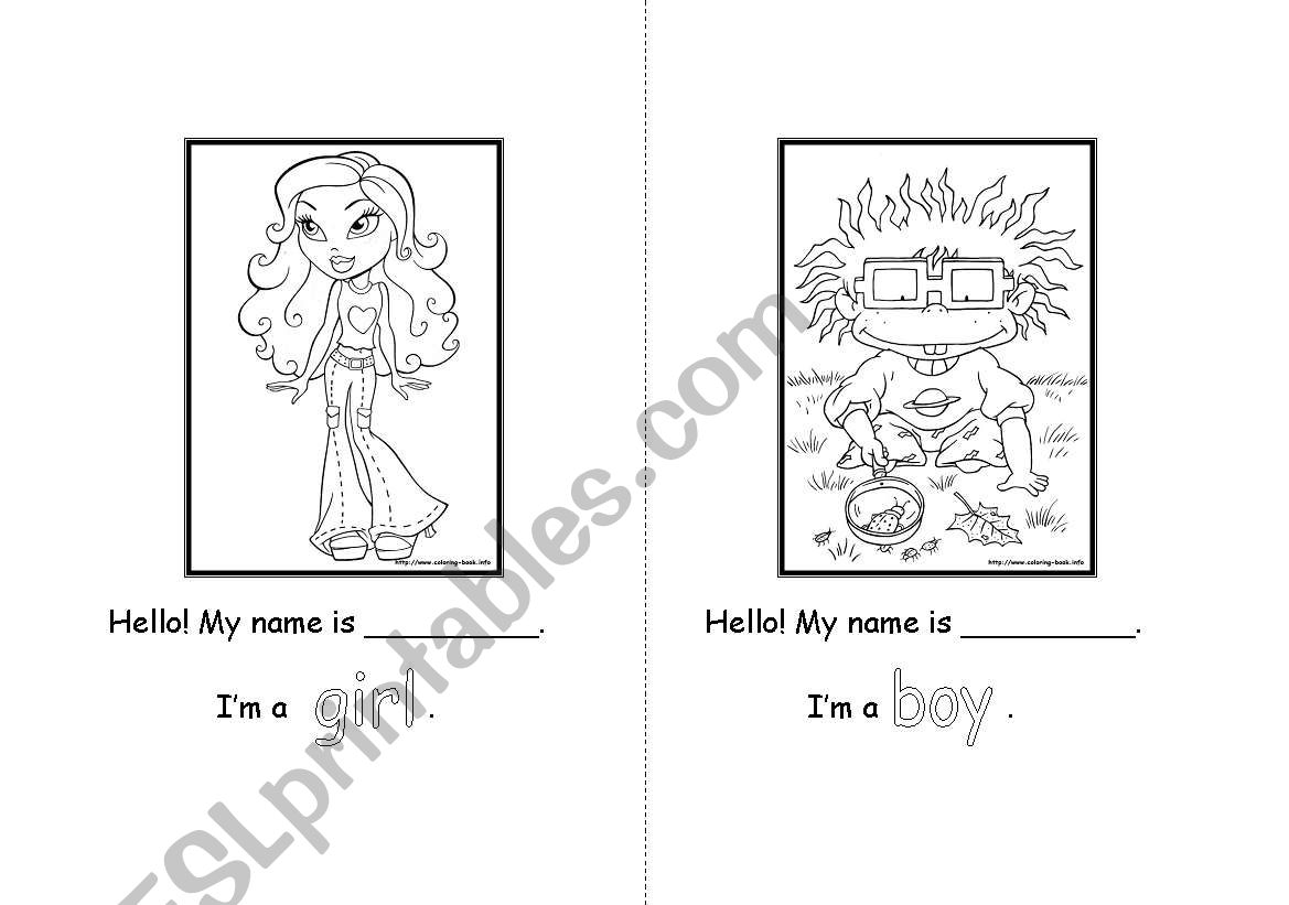 Hello! worksheet