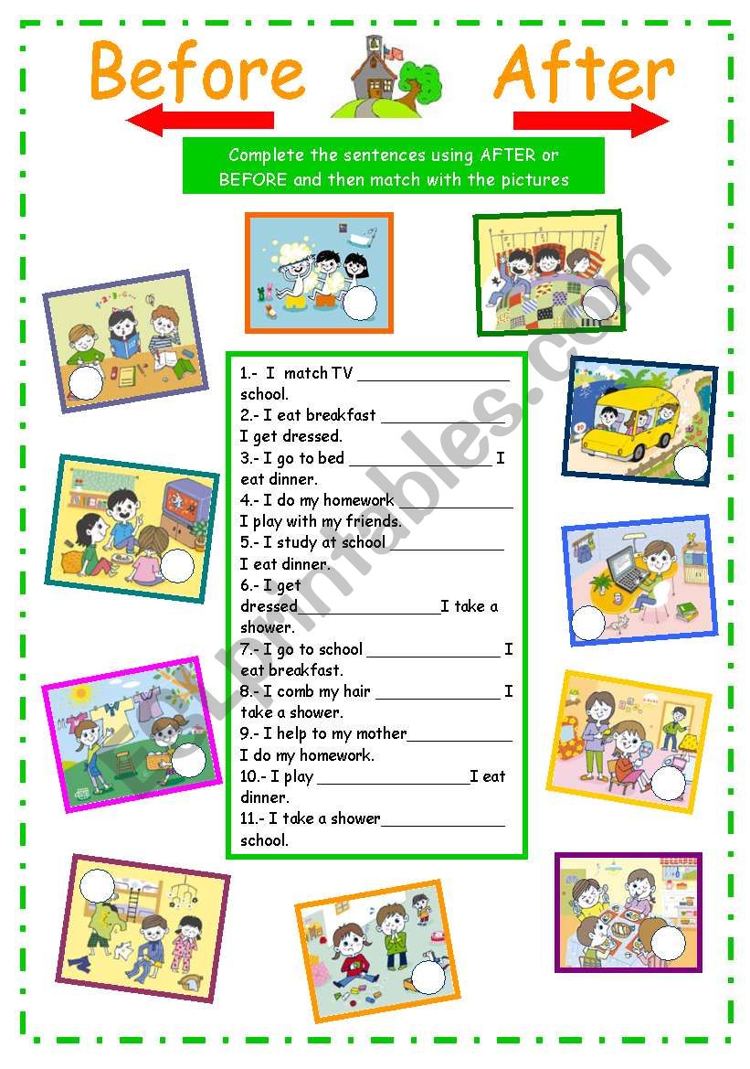 my-daily-activities-after-or-before-esl-worksheet-by-karen1980