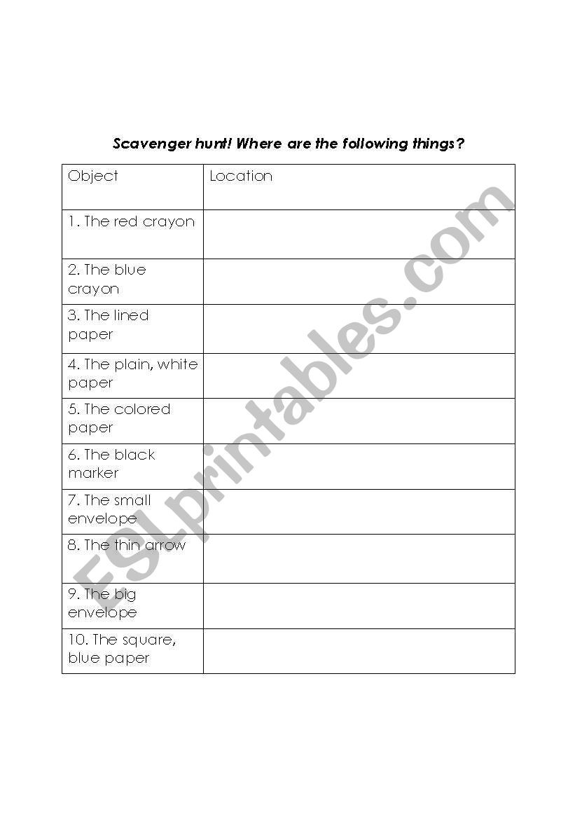 english-worksheets-preposition-scavenger-hunt