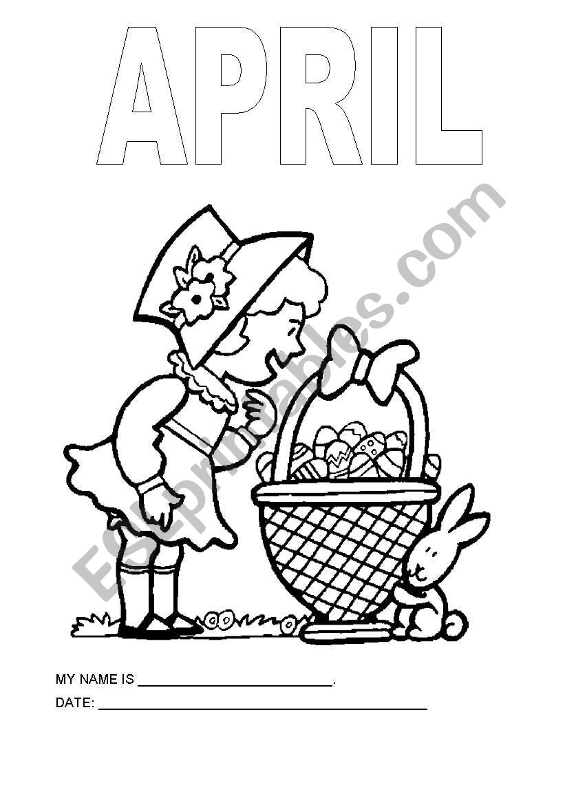 Month: April worksheet