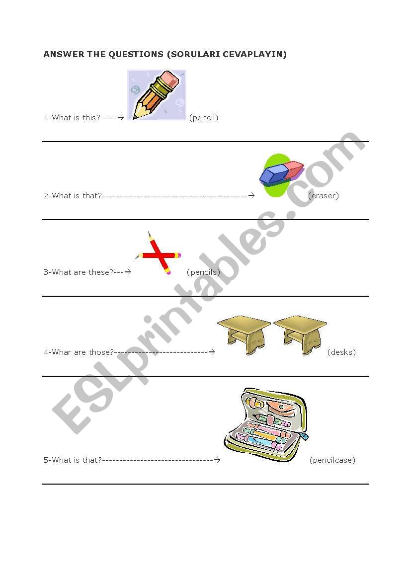 this-that-these-those worksheet