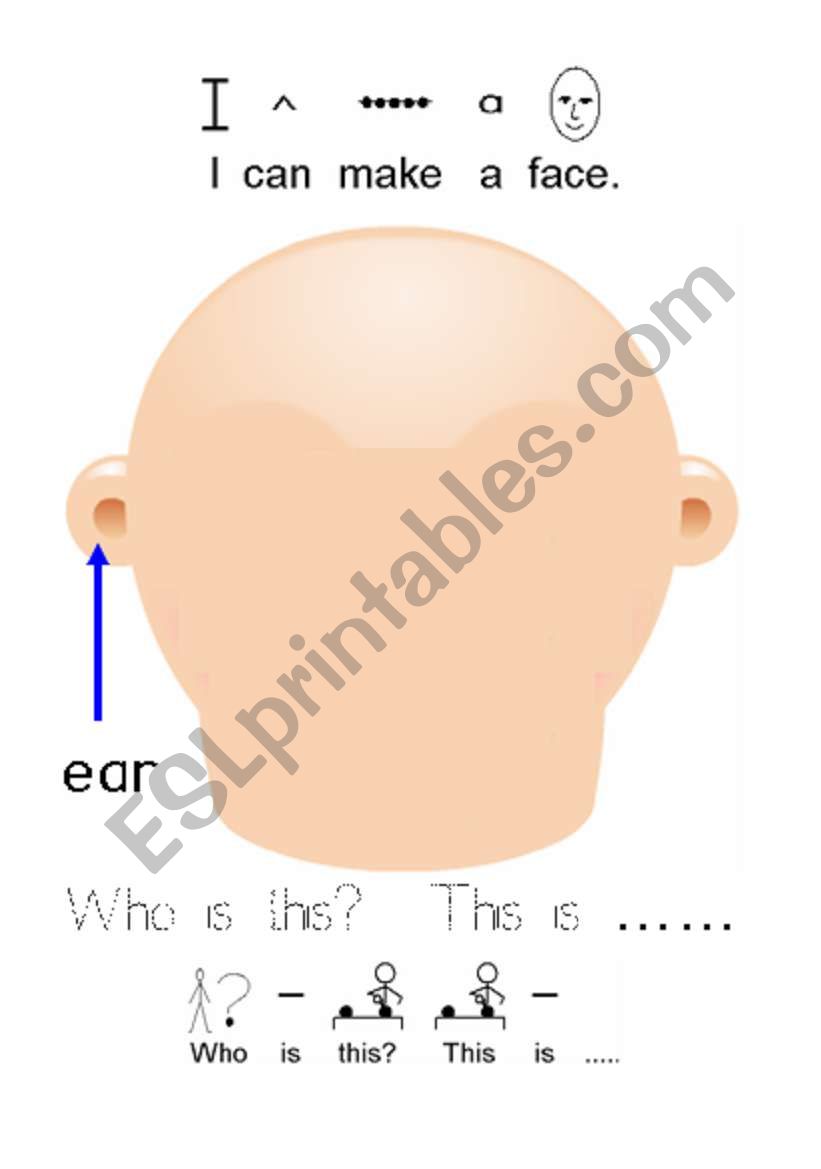 I Can Make A Face worksheet