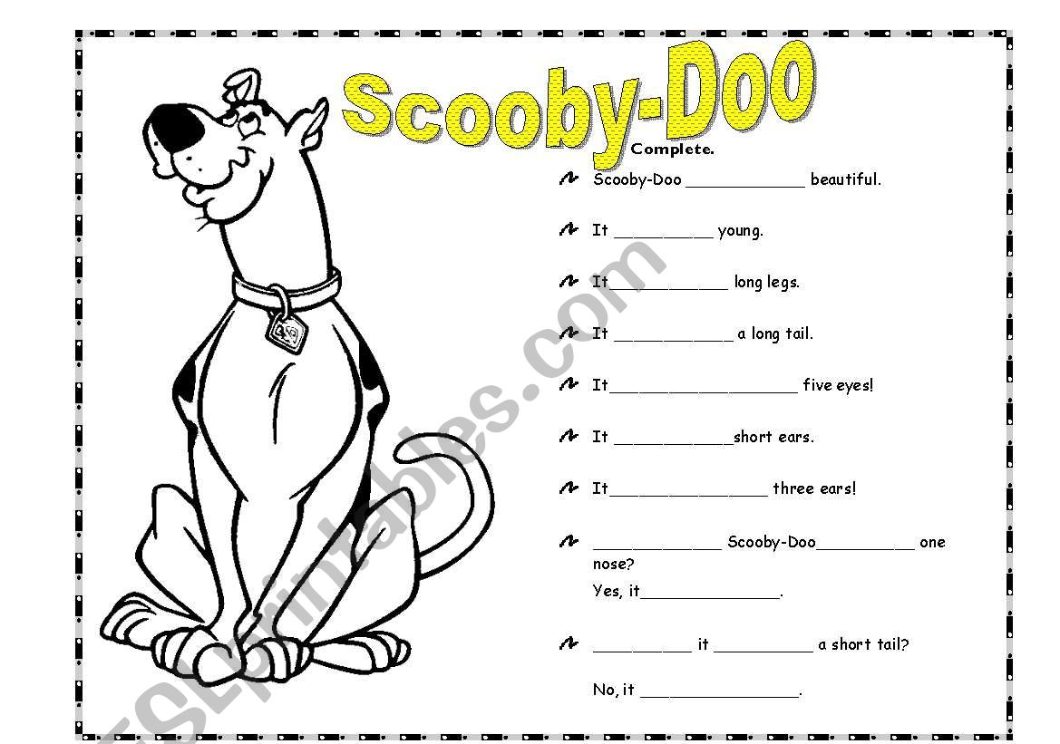 Adjectives worksheet