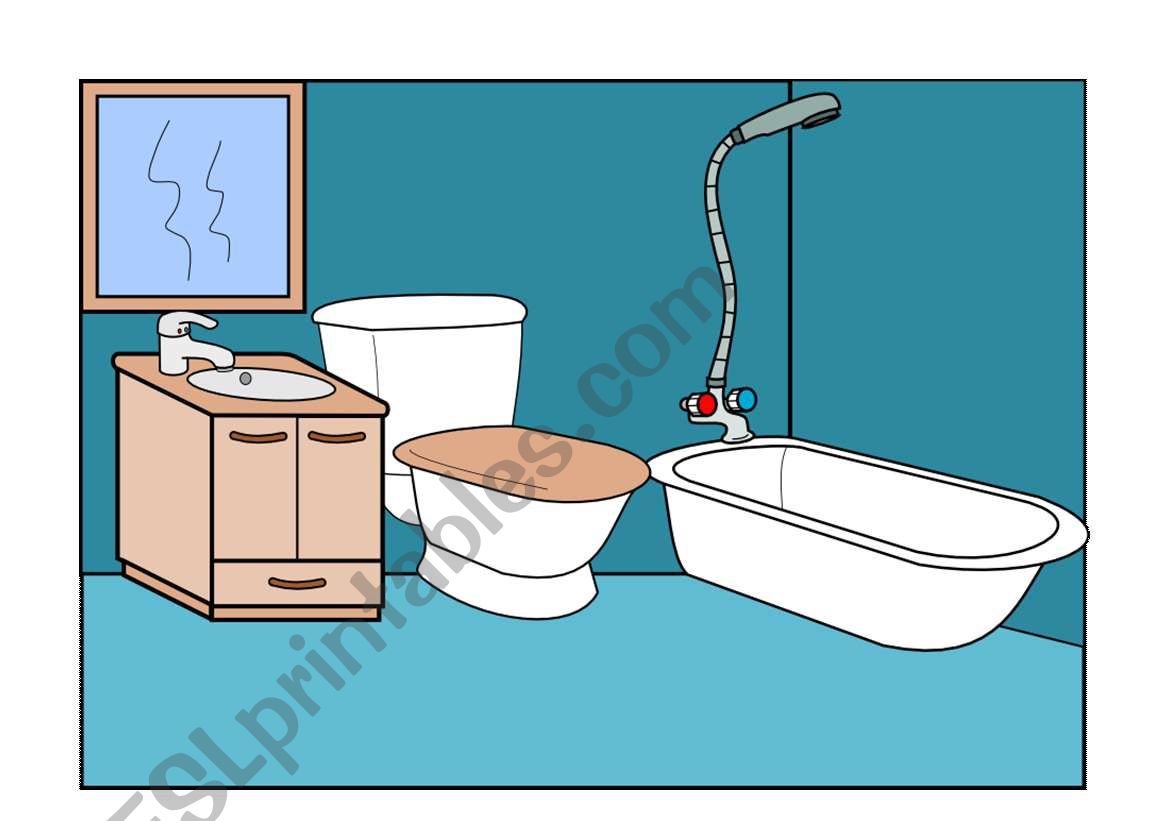 Home - Bathroom worksheet