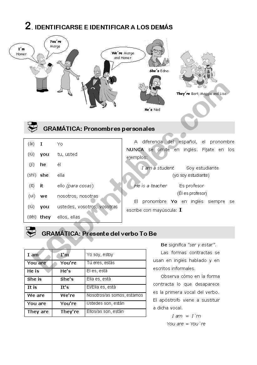 IÂ´m ... worksheet