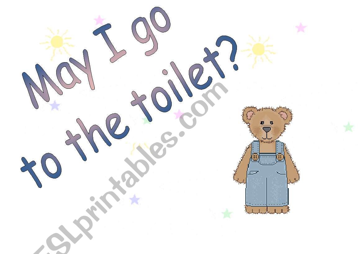 May I go to the toilet? worksheet