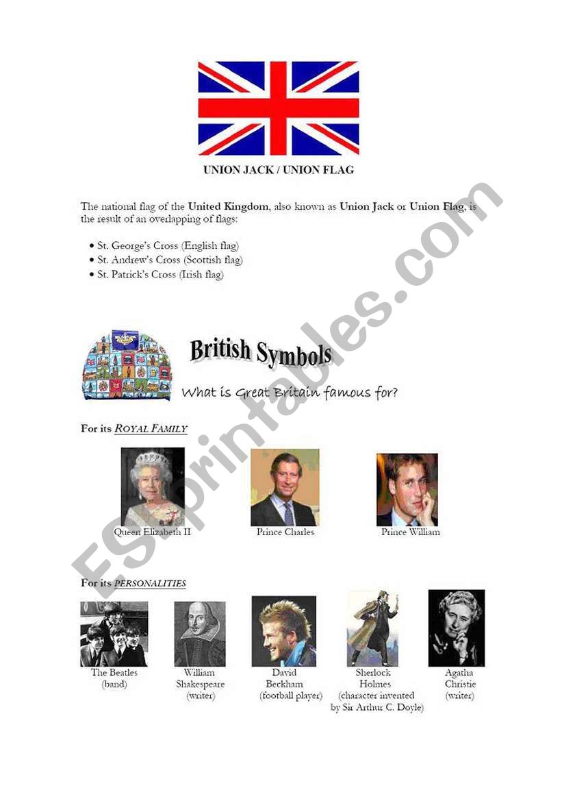 United Kingdom (3) worksheet