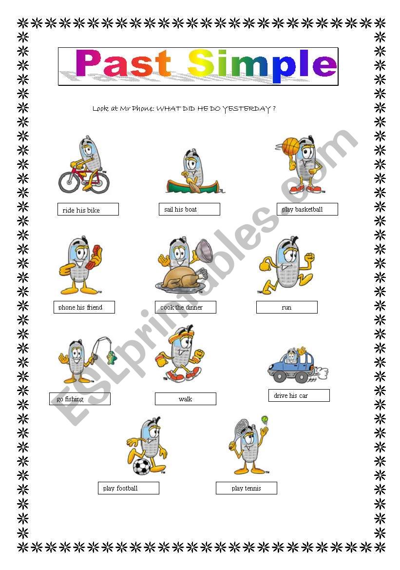 PAST SIMPLE worksheet