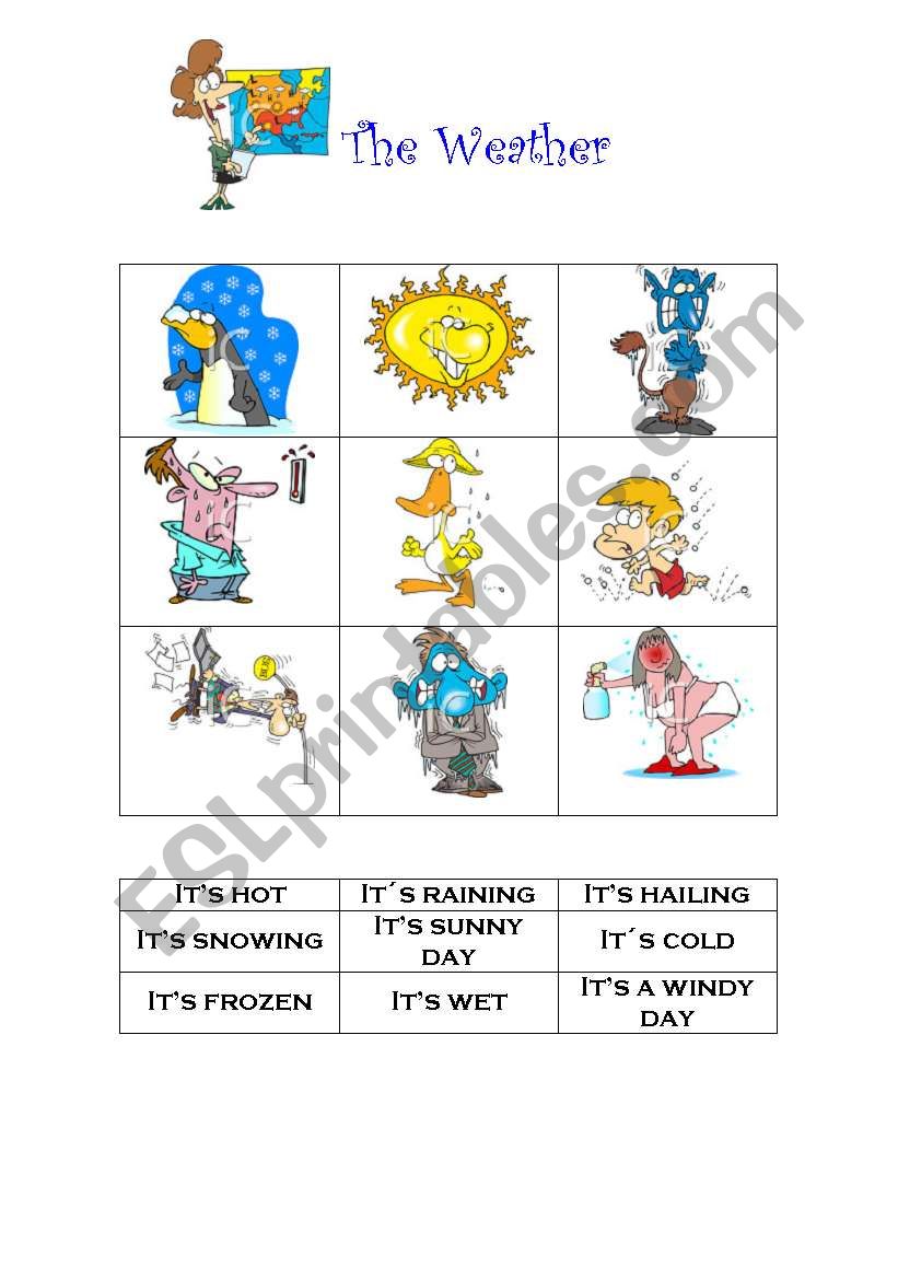 The weather worksheet