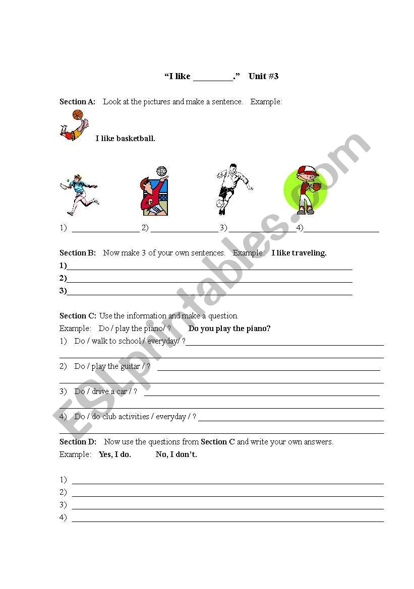 I like worksheet worksheet