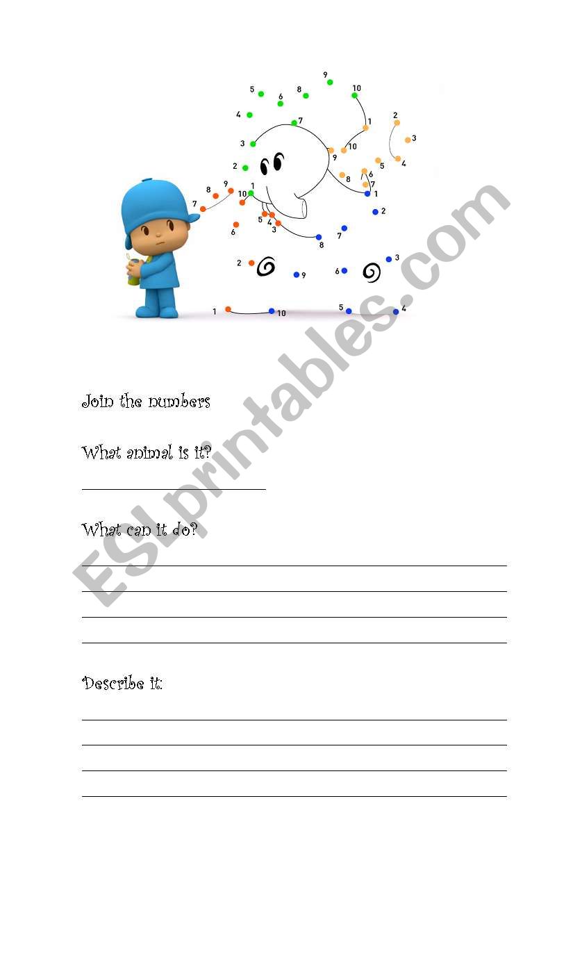 Numbers worksheet