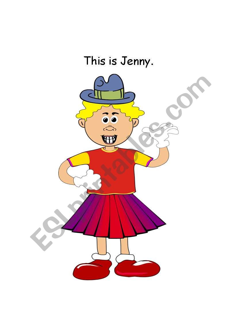 Whats wrong with Jenny? worksheet