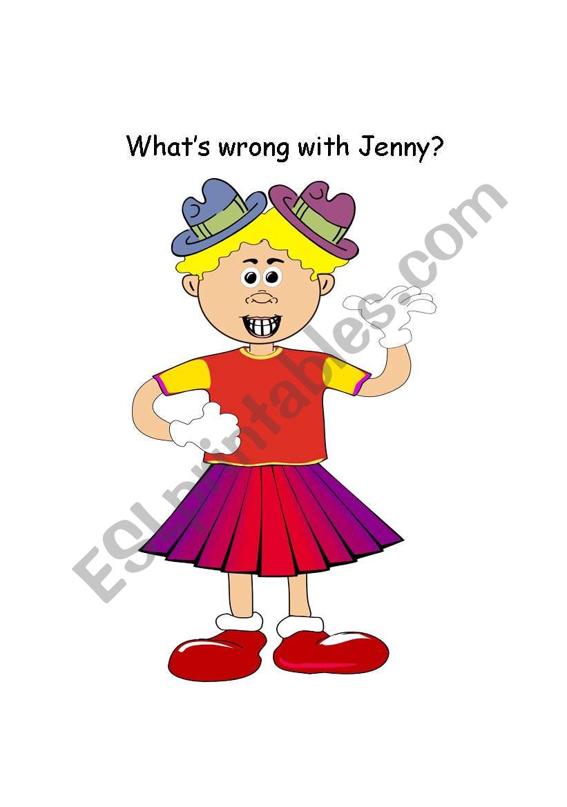 Whats wrong with Jenny? worksheet