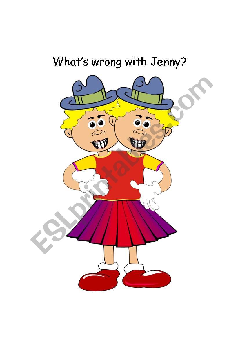 Whats wrong with Jenny? worksheet