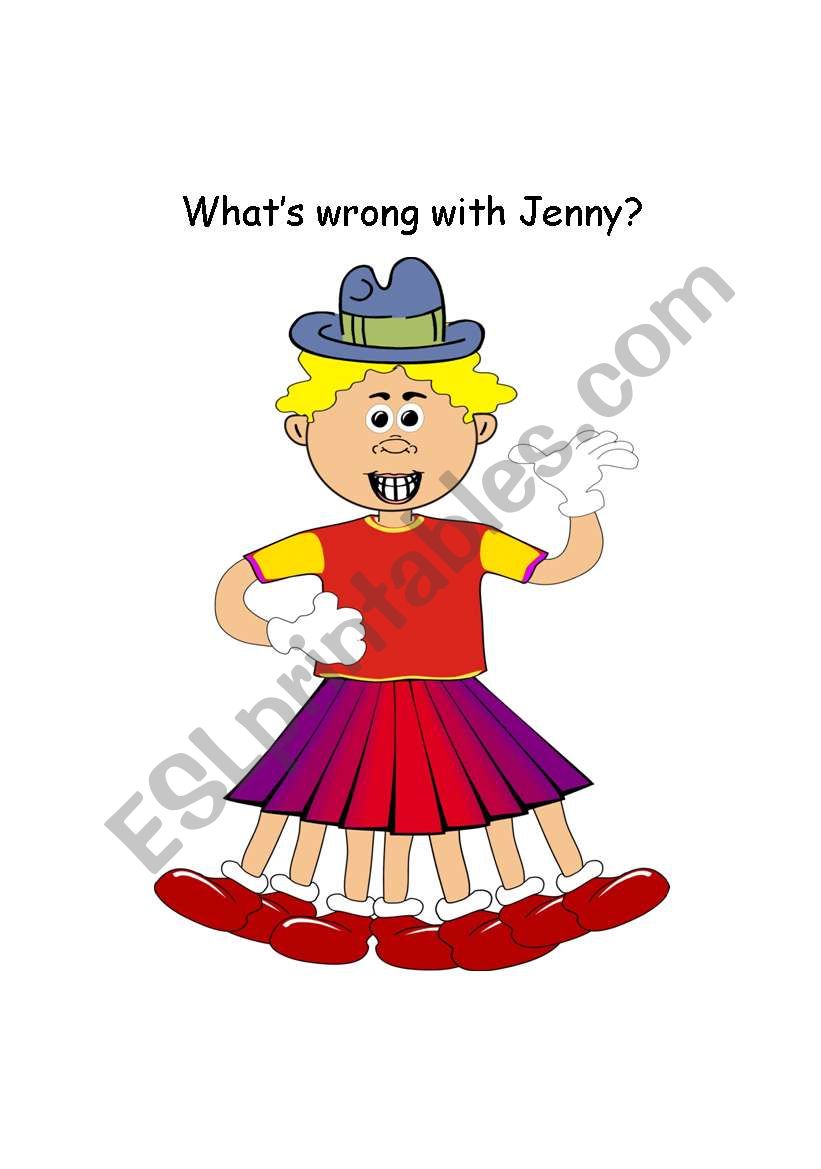 Whats wrong with Jenny? worksheet