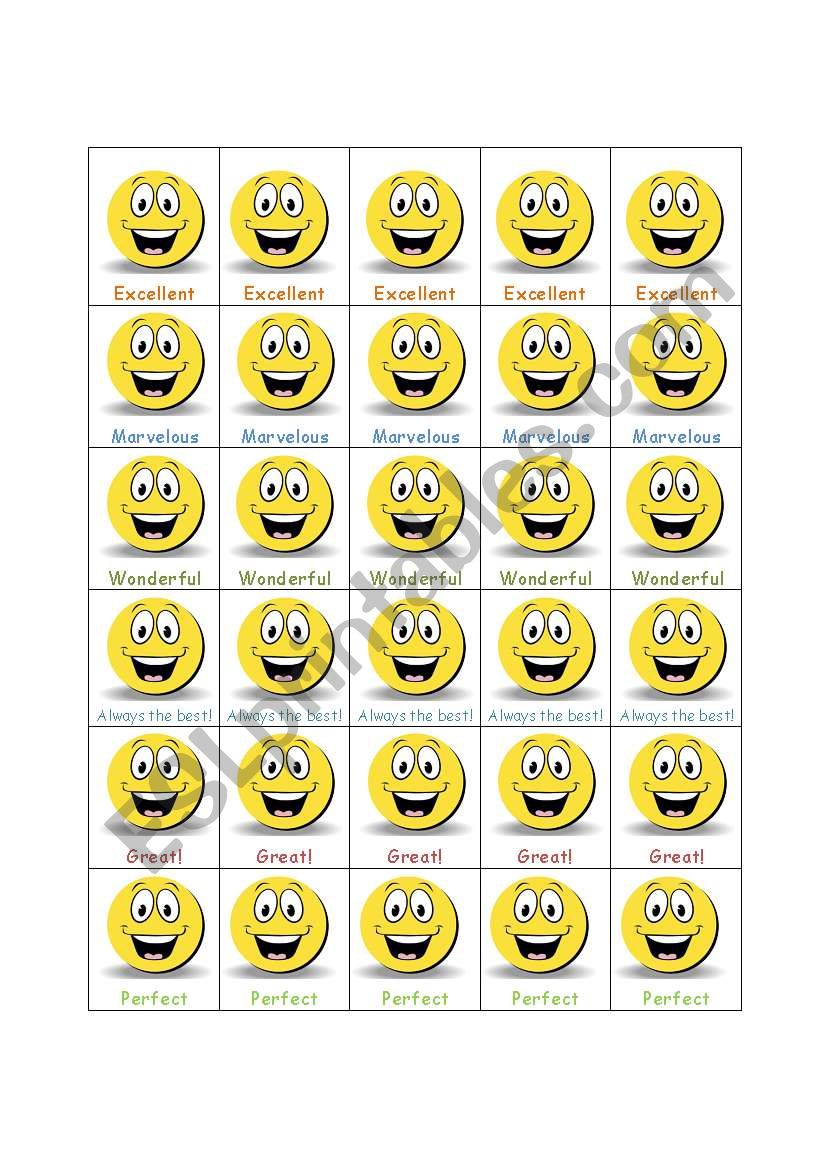 Flashcards- Honor cards! worksheet