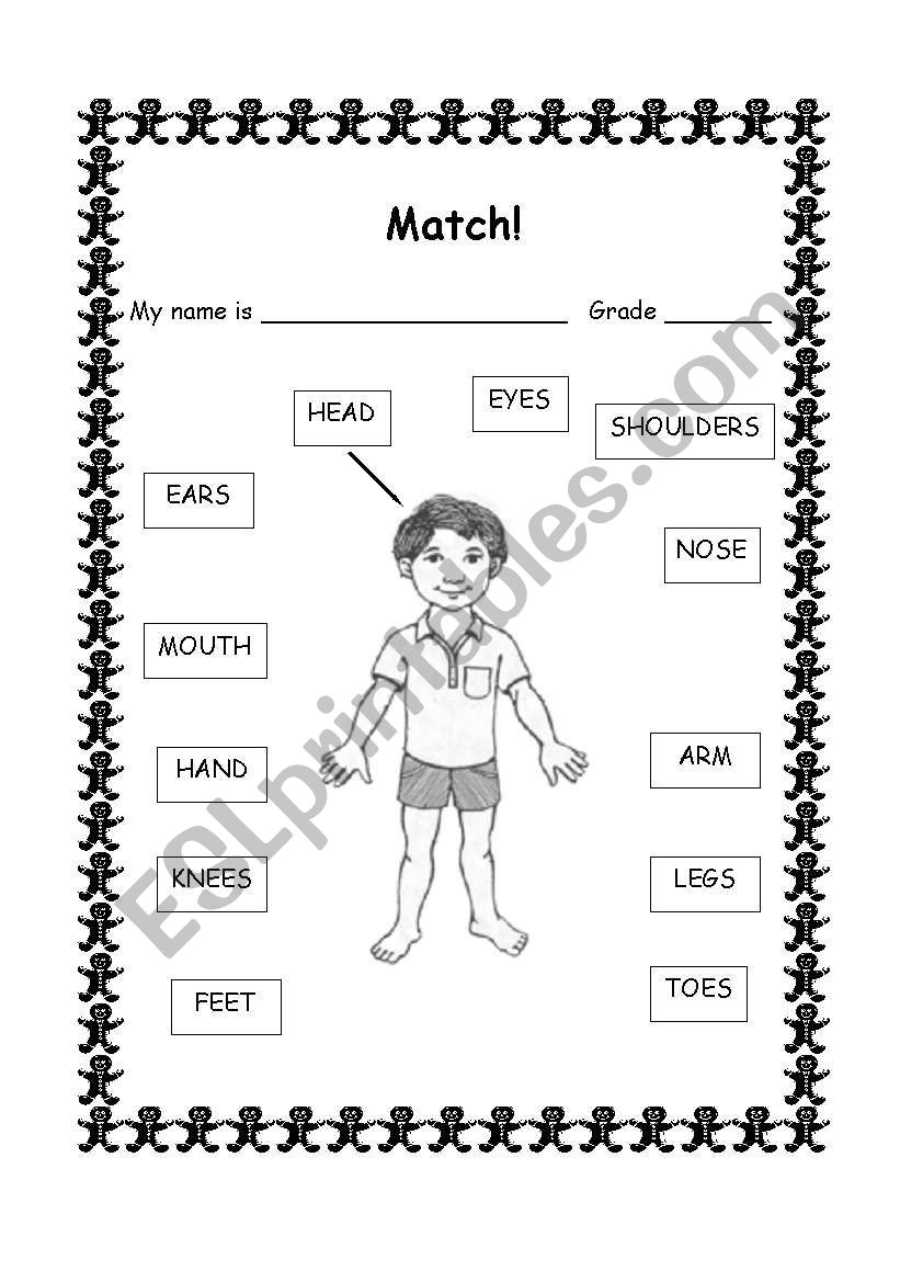 Body worksheet