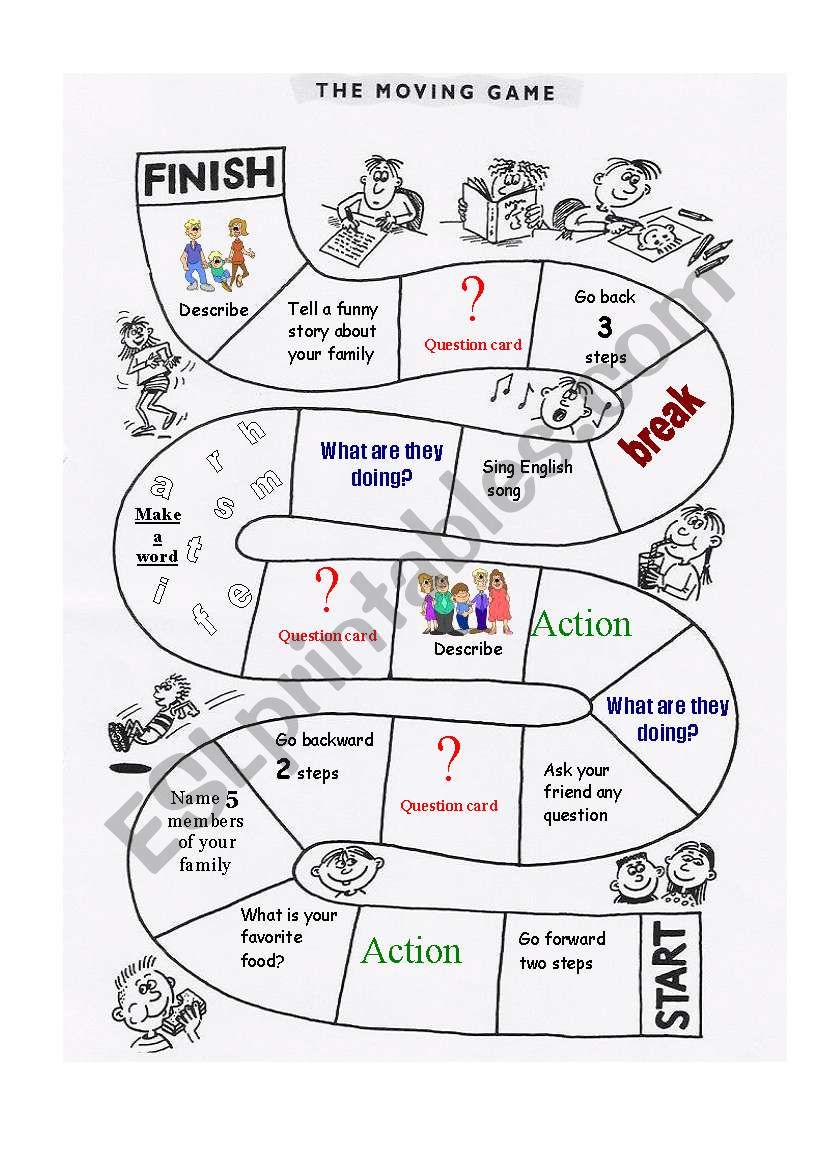 Classroom Monopoly - set 1 worksheet