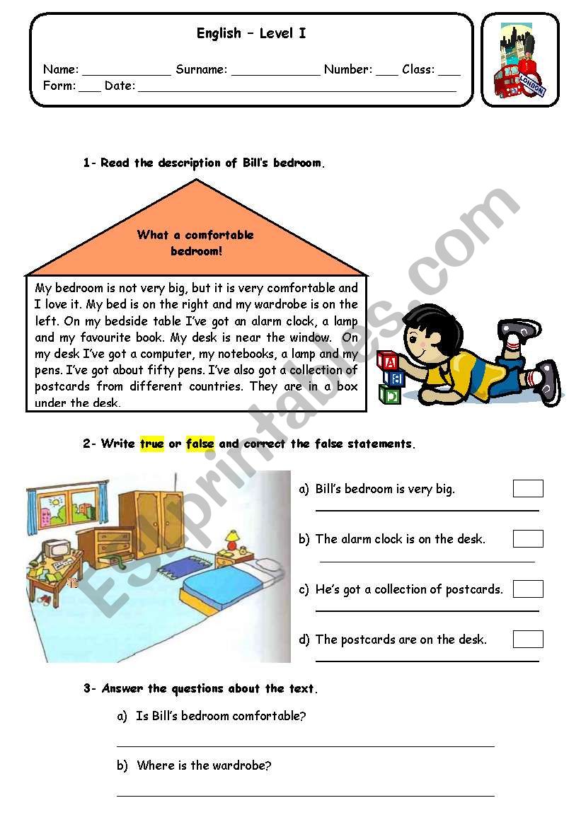 Collections - 1 worksheet