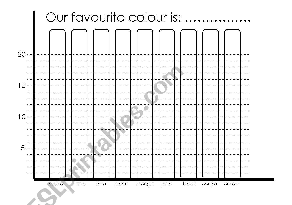 colours survey worksheet